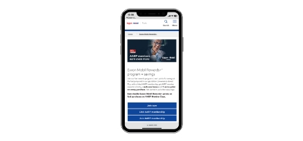 EMR+ app AARP screen