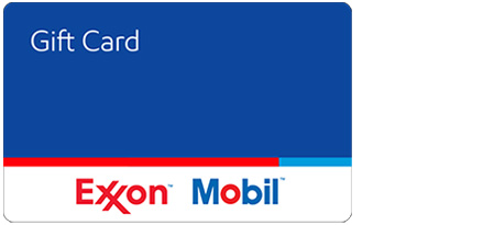 ExxonMobil gas gift card