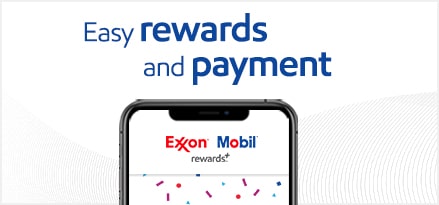 Exxon Mobil provides easy gas rewards and payment.