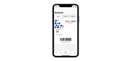 EMR+ App balance and bar code