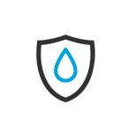 Water shield icon