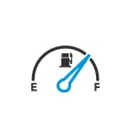 Fuel odometer icon