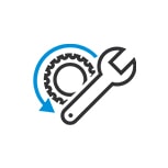 Wrench gear icon